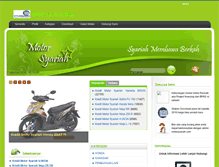 Tablet Screenshot of motorsyariah.com